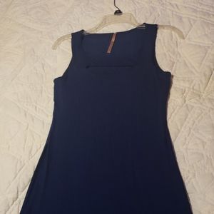 NWOT Navy blue maxi dress